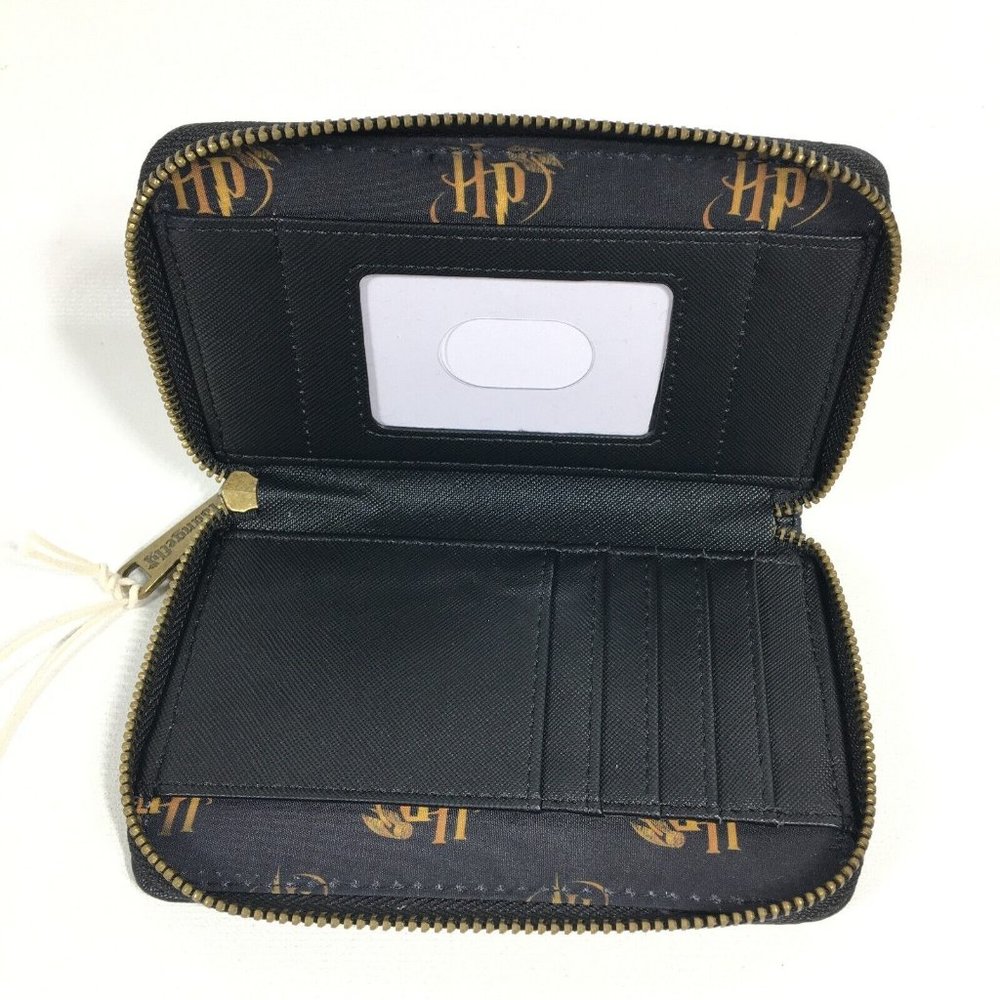 Loungefly Harry Potter Trilogy Sorcerers Stone Zip Around Wallet - Picture 8 of 15